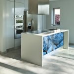 beautiful modern house, view of new kitchen